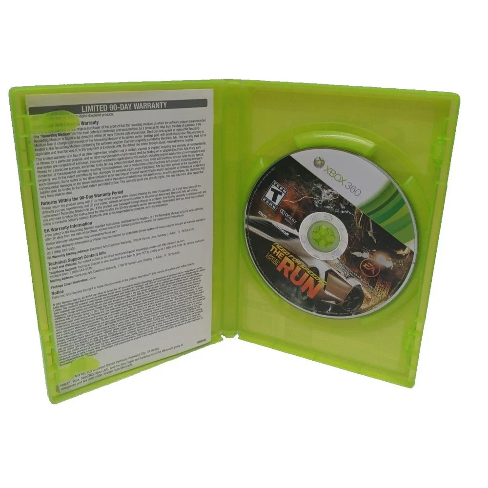 Microsoft Xbox 360 Need For Speed The Run Limited Edition